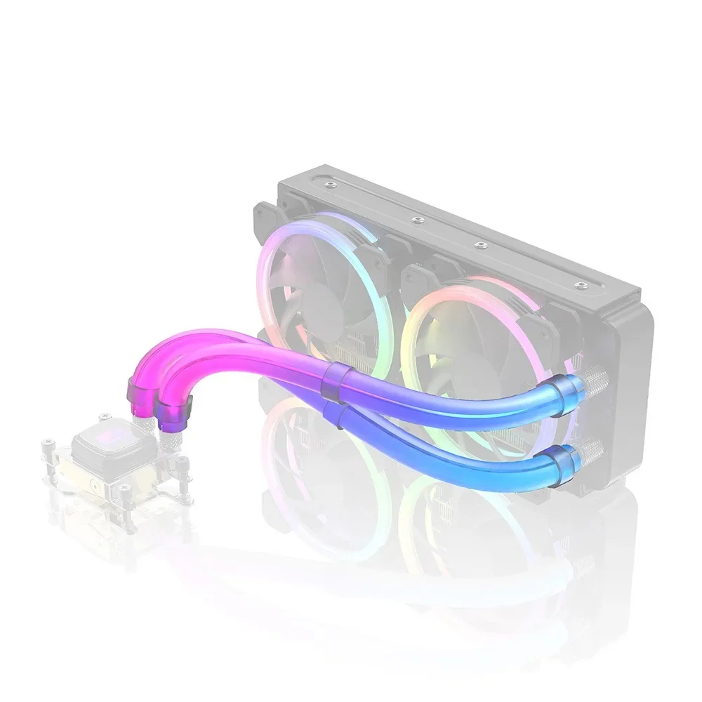 Tira LED ARGB 330mm Aura Sync – Cover Tubo Refrigeración Líquida