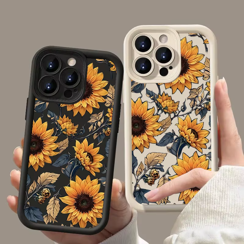 Funda mate girasoles Wolkerfly - frontal