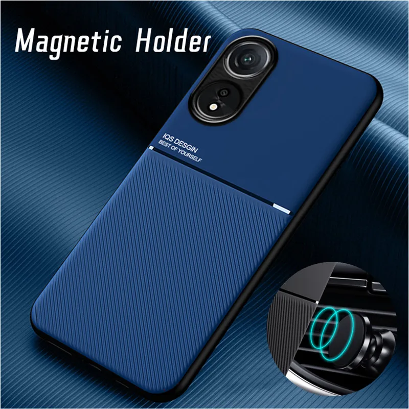 Funda OPPO A79 / A78 / A58 – Soporte Magnético Coche Antigolpes