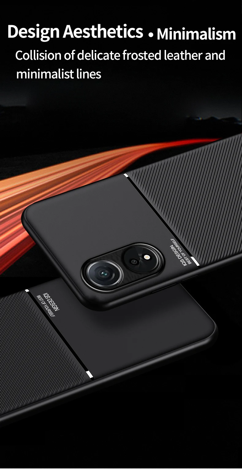 Detalle de la funda de cuero PU para OPPO