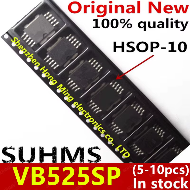 Vista frontal del chip VB525SP HSOP-10