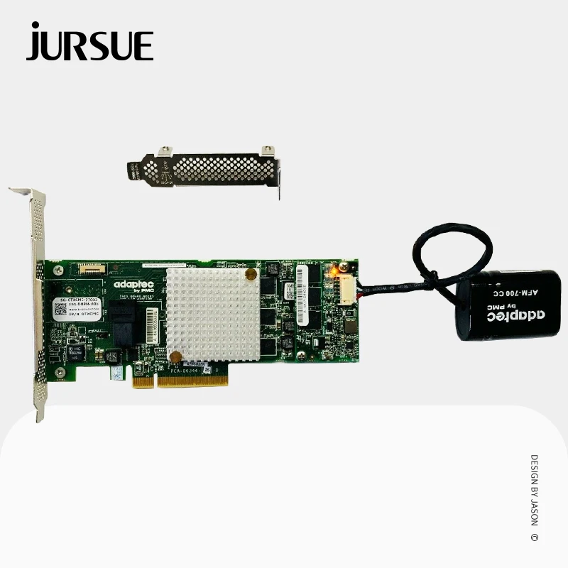 Detalle del puerto mini-SAS HD de la controladora
