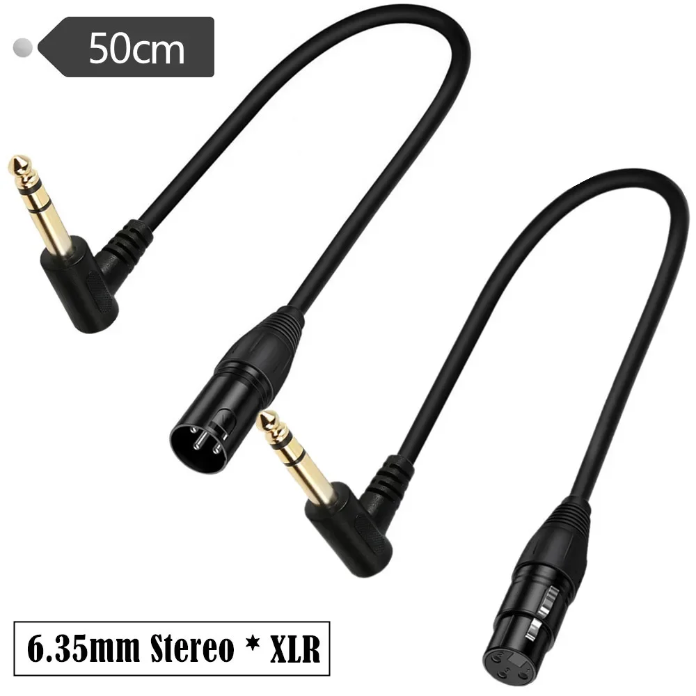 Cable TRS a XLR balanceado acodado 90° - imagen 2