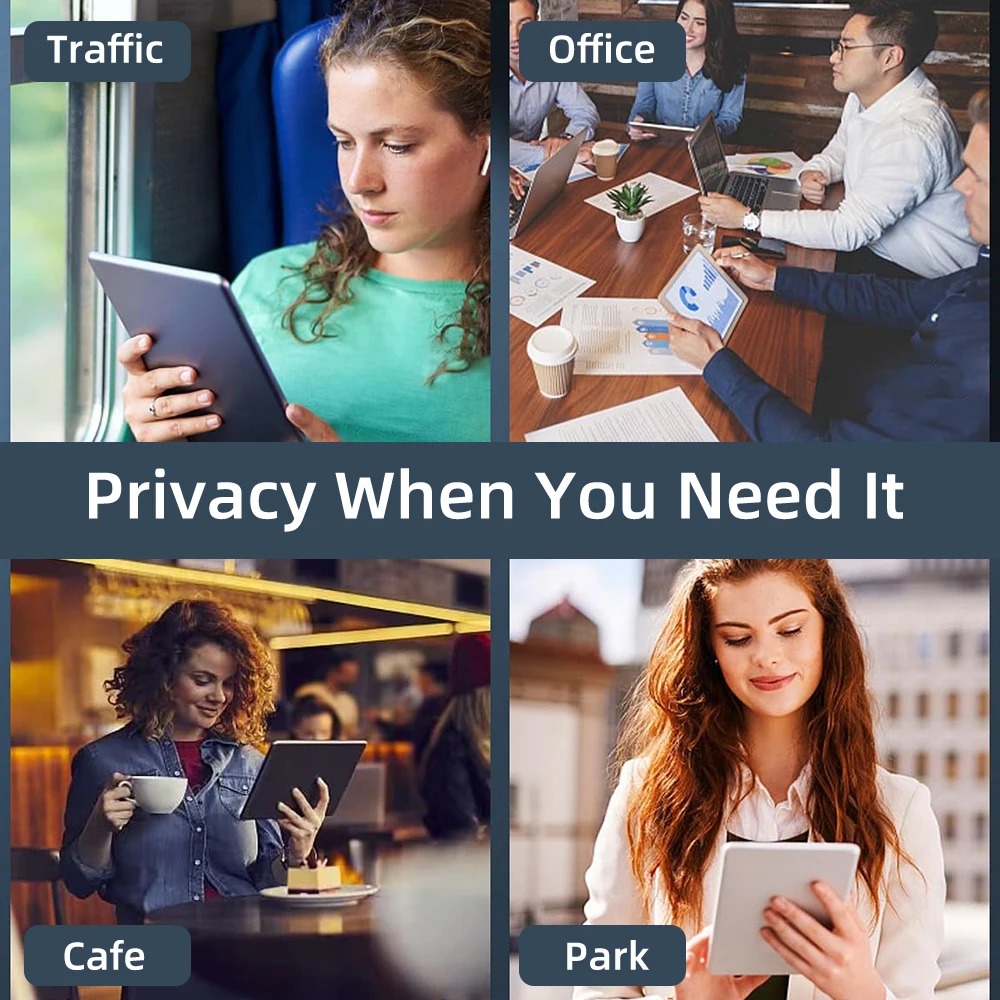 Privacidad magnética removible