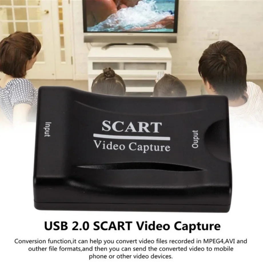 PzzPss Capturadora de Vídeo SCART USB 2.0 1080p - imagen 4