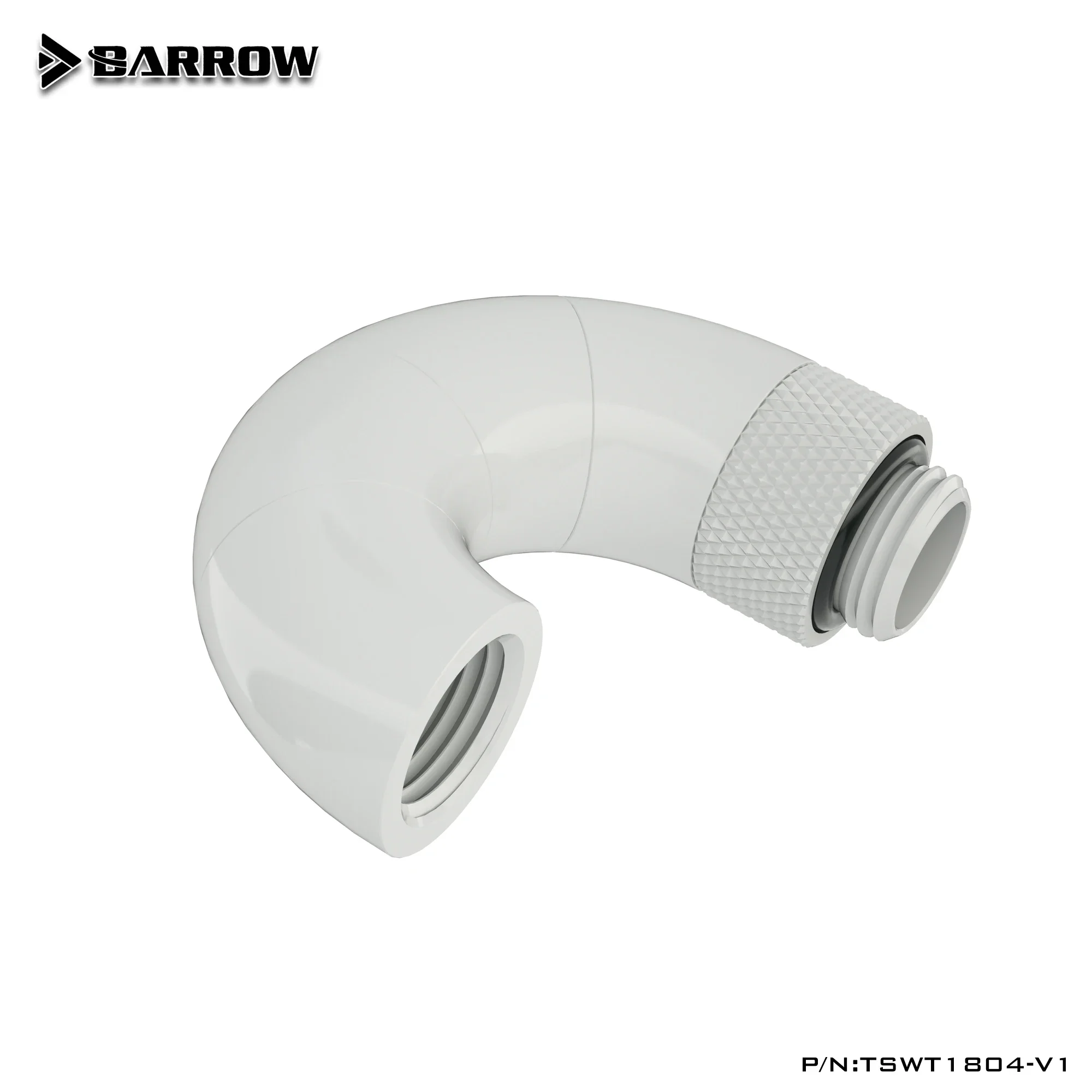 Barrow Adaptador Giratorio G1/4 180° 4 Vías Macho-Hembra