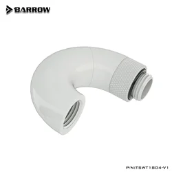 Barrow Adaptador Giratorio G1/4 180° 4 Vías Macho-Hembra