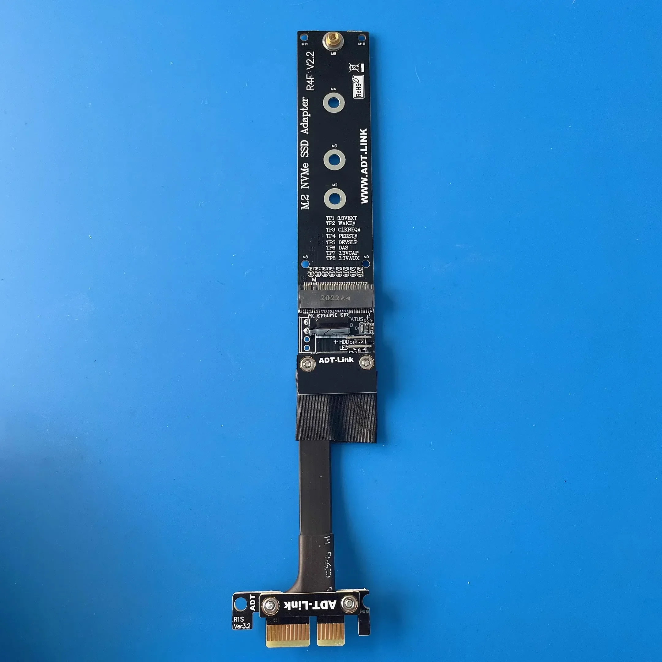 Adaptador PCIe x1 a M.2 NVMe – Expansión WiFi o Gráfica - imagen 3