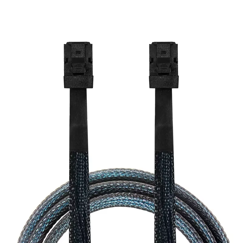Detalle del conector Mini SAS HD