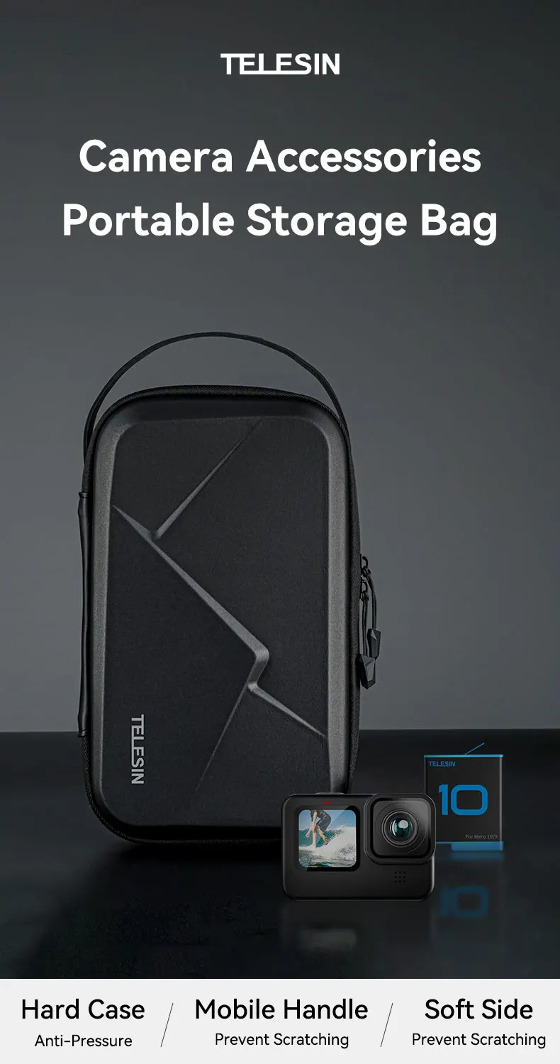 Bolsa TELESIN vista frontal con asa