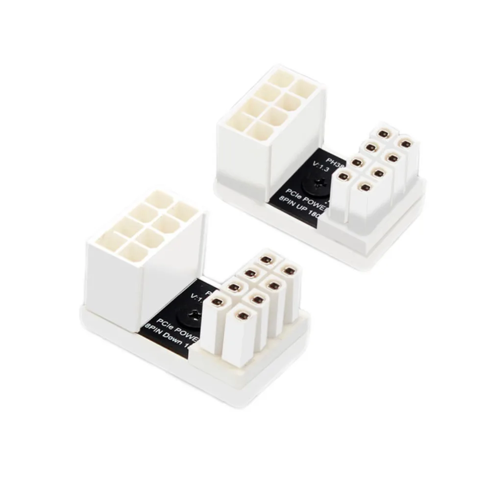Adaptador de alimentación PCIe en ángulo para GPU de sobremesa - imagen 3