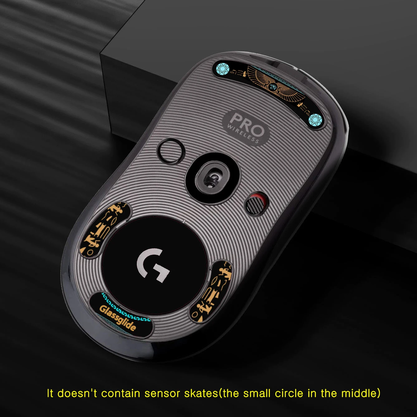 Logitech G Pro Wireless – Patines de Vidrio Templado para Ratón - imagen 2