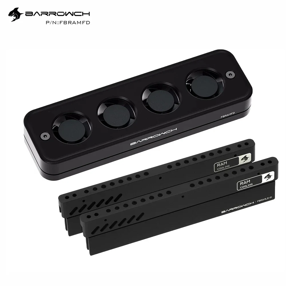 Disipador RAM DDR5 Barrowch – Refrigeración Activa con Ventilador - imagen 5
