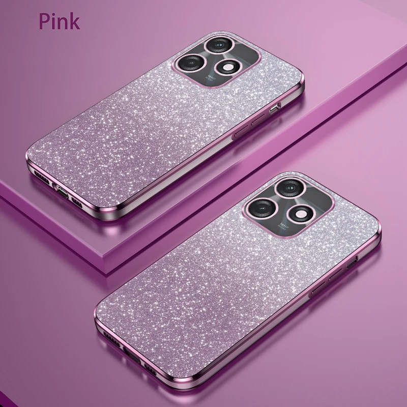 Funda Silicona Antigolpes Brillo Degradado para Tecno Spark 10 - imagen 3