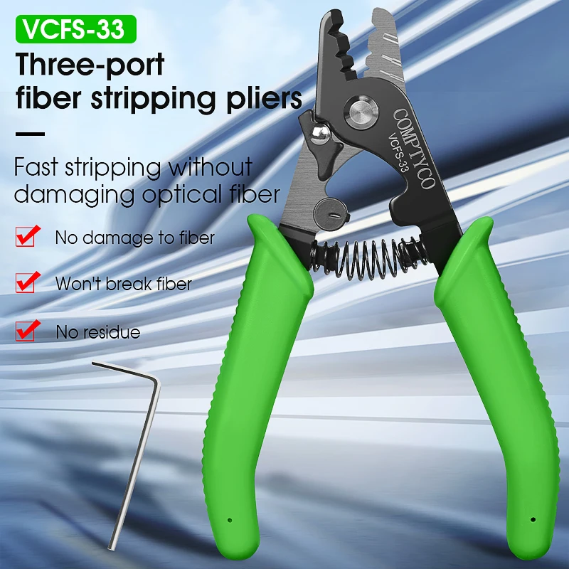 Pelacables VCFS-33 de tres puertos
