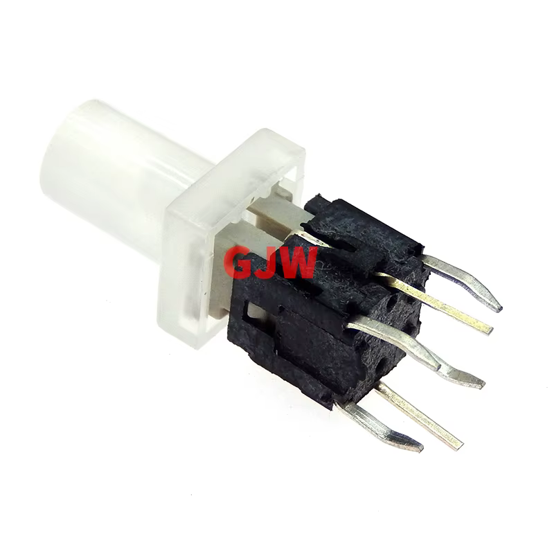 Interruptores LED 6x6mm Cuadrados - Tapas en 4 Colores