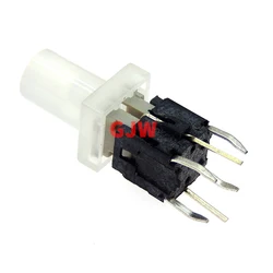 Interruptores LED 6x6mm Cuadrados - Tapas en 4 Colores