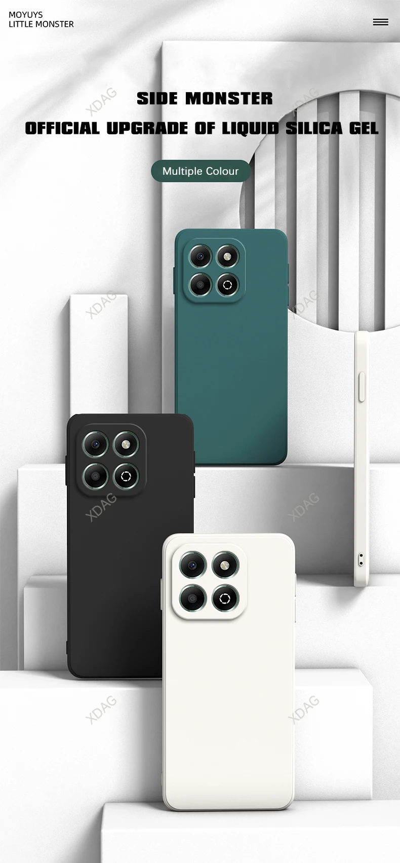 Funda trasera para Honor X6b con protección