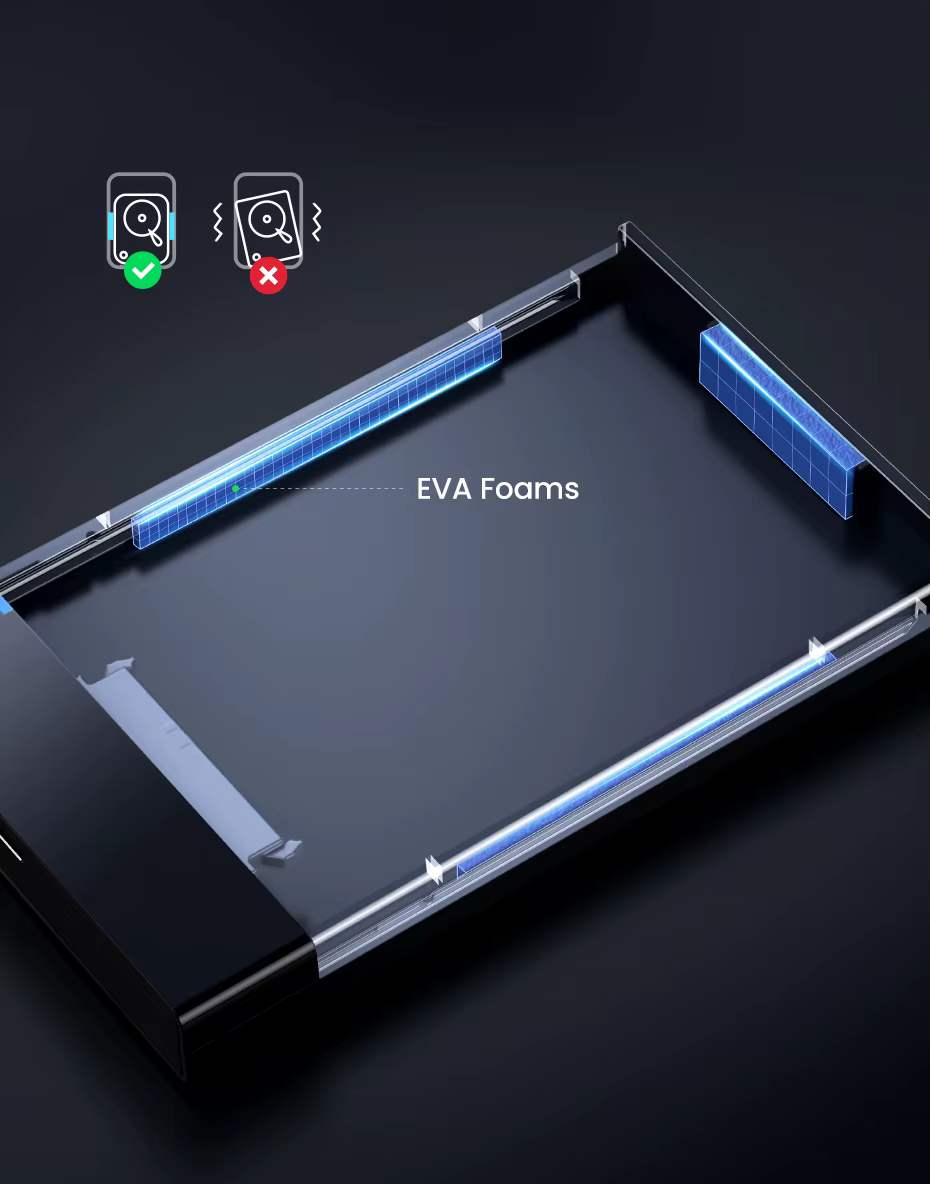 Espumas EVA de protección