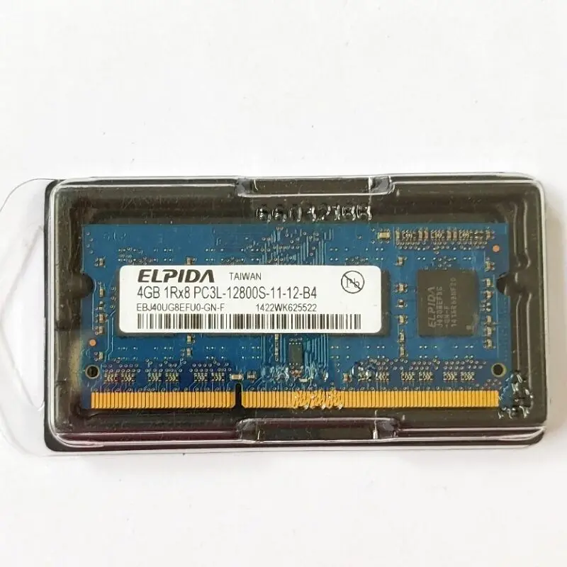 Módulo instalado en ranura SODIMM de portátil