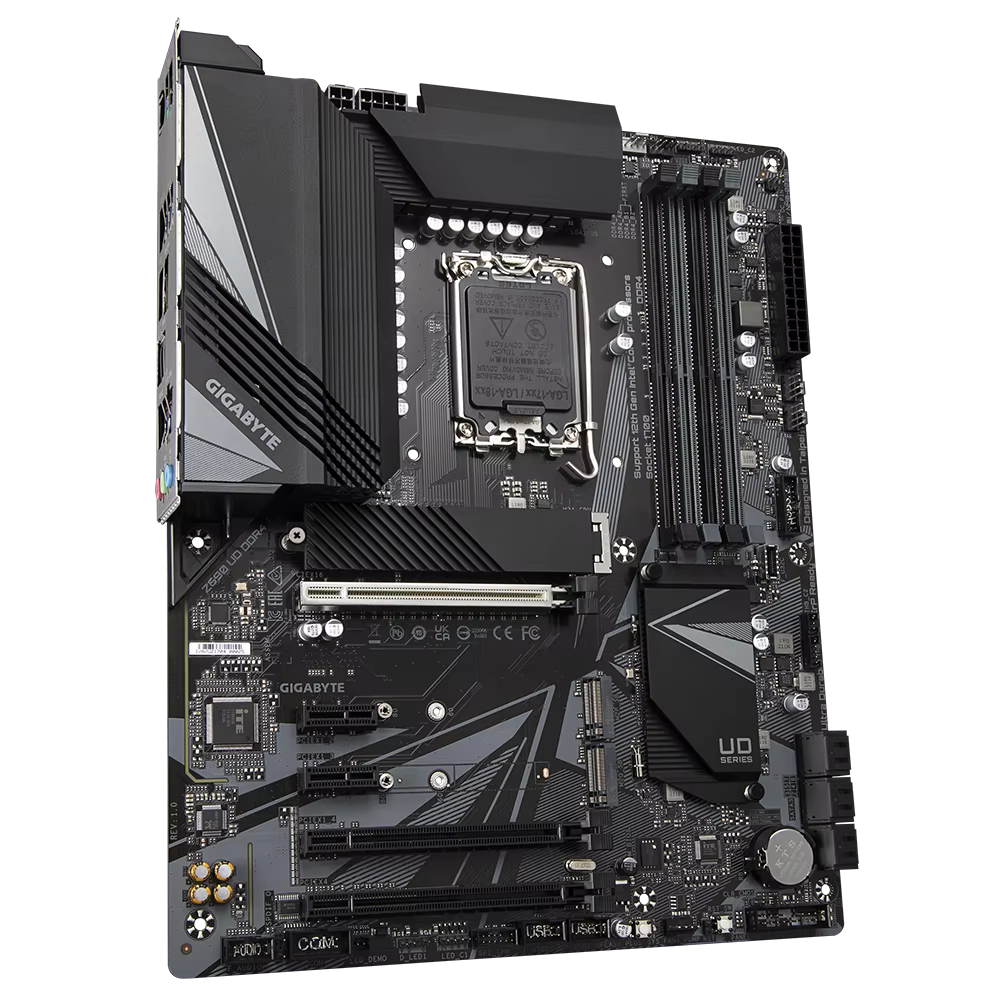 Placa base Gigabyte Z690 UD DDR4 V2 vista completa