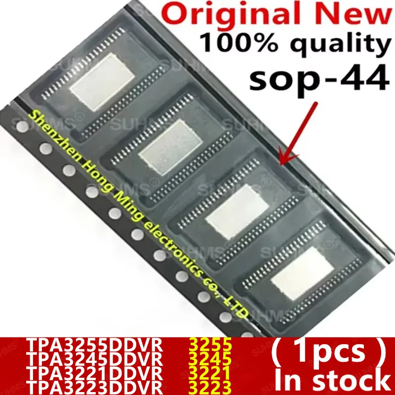 Chip amplificador TPA3255DDVR en paquete HTSSOP-44