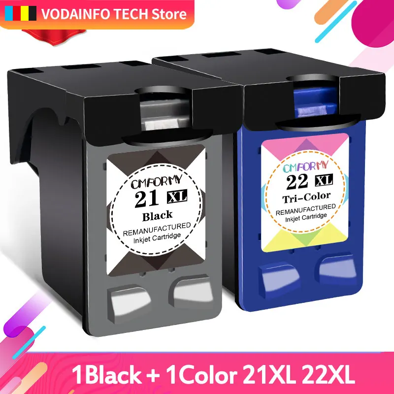 HP 21XL Cartucho Tinta – Deskjet F2280 F4180 F4100 F2100 F2200 F300