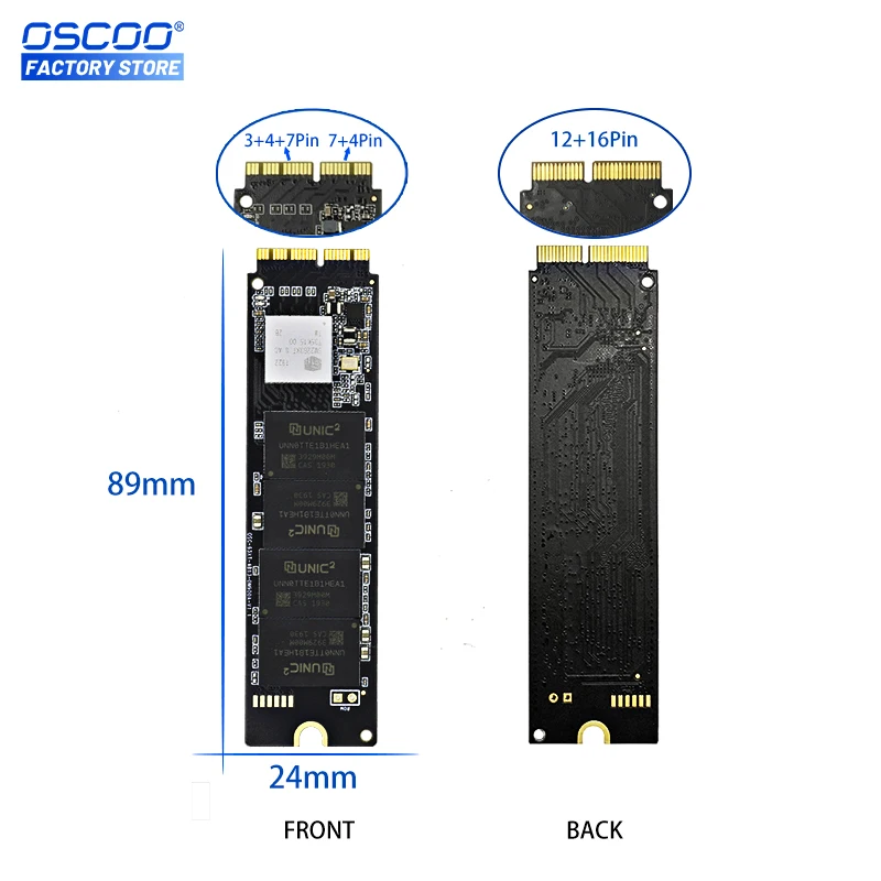 SSD NVMe Compatible MacBook Air 2013-2017 – Disco Duro Interno - imagen 4
