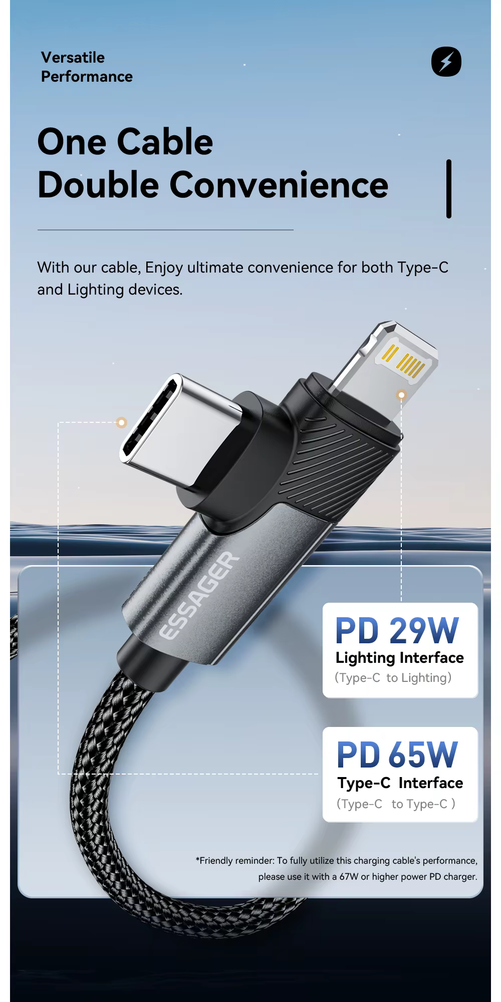 Cable trenzado de nailon resistente