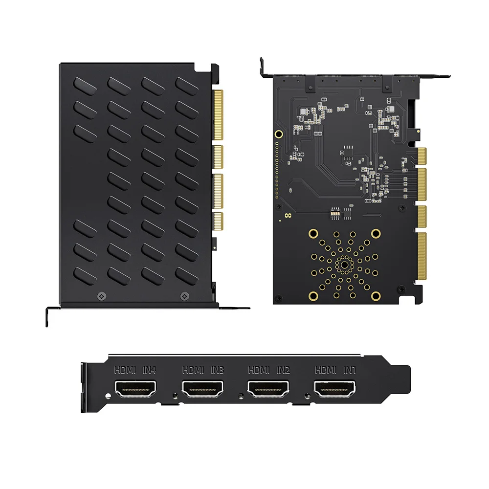 UNISHEEN Tarjeta Capturadora de Vídeo HDMI PCIe, Grabación 4K UHD - imagen 2