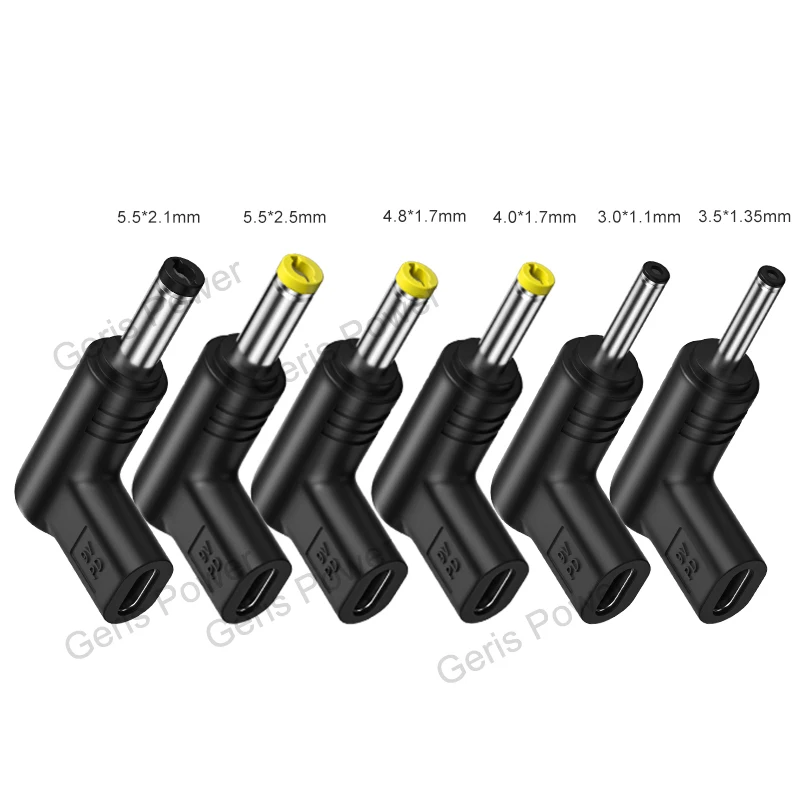 Conectores y adaptador USB C PD a DC
