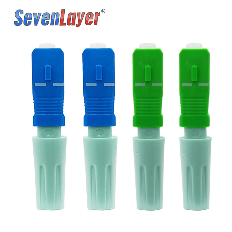 Conector SC APC Monomodo FTTH – Rápido Fibra Óptica SM