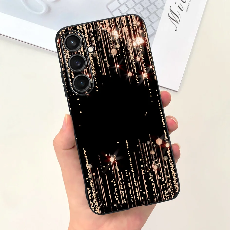Funda vista frontal diseño luna