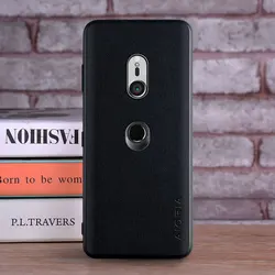 Funda Sony Xperia XZ3 Cuero TPU – Protección Antigolpes