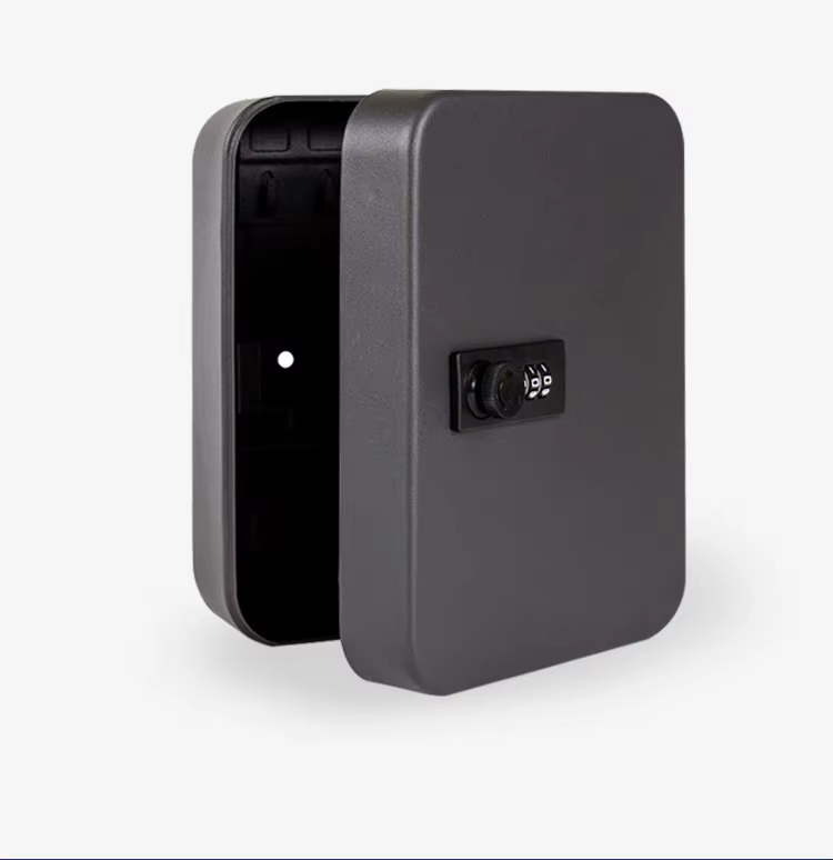 Caja metálica para guardar llaves de repuesto