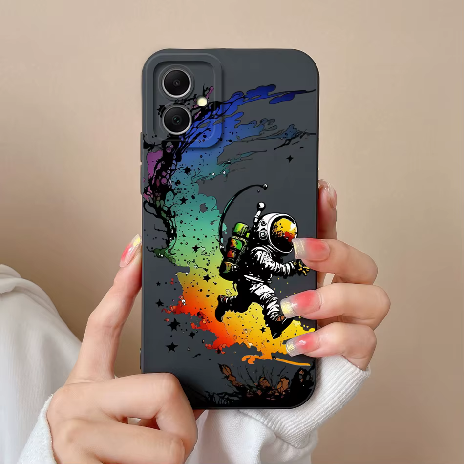 Diseño artístico con trazos de óleo y colores vivos