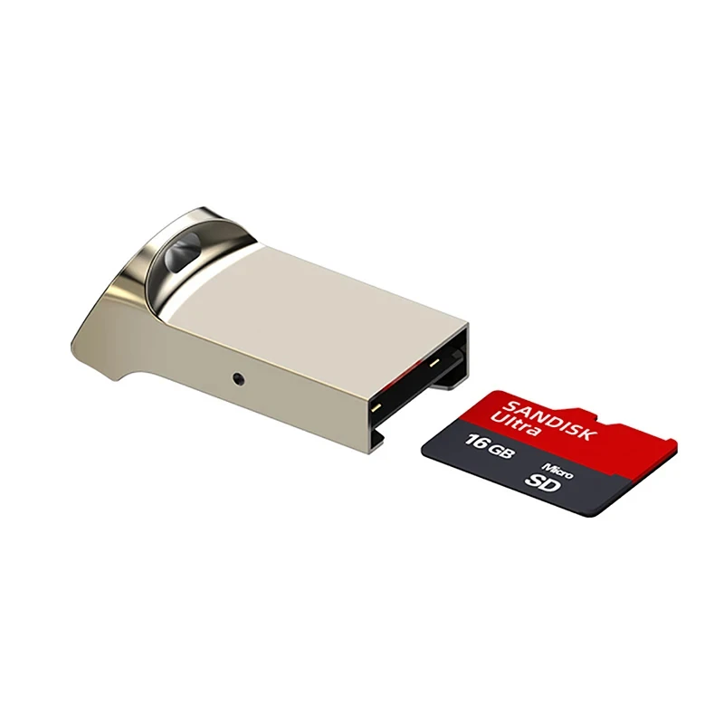 Adaptador Lector Micro SD USB para PC y Portátil – Aluminum - imagen 3