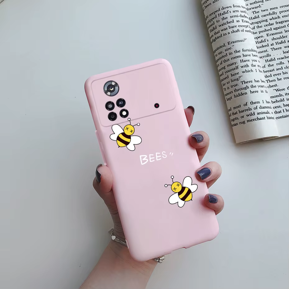 Funda de TPU con dibujos de animales para Xiaomi Poco M4 Pro 4G