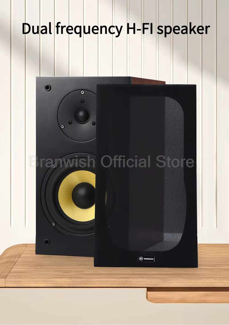 Altavoz HiFi de 6,5 pulgadas visto de frente