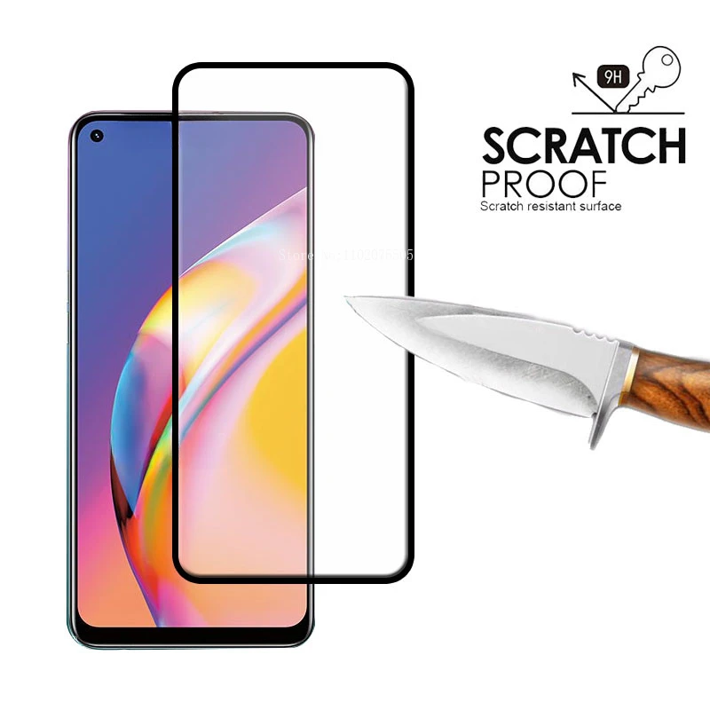 OPPO Reno 5 Lite Protector Pantalla Cristal Templado HD Transparente