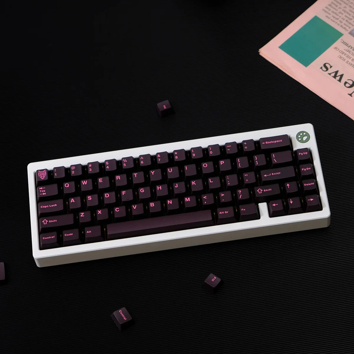Aifei Teclas ABS Transparentes Perfil Cherry para Teclado Mecánico - imagen 3
