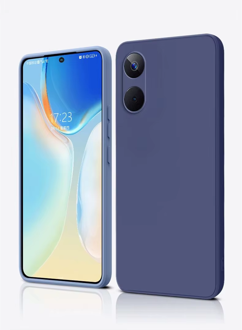 Funda en color negro sobre el OPPO A78 5G