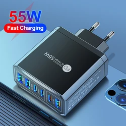 Cargador de viaje 55 W QC 3.0 con USB y Power Delivery