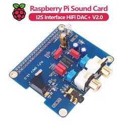 PiFi DAC+ V2.0 – Tarjeta de sonido Hi-Fi para Raspberry Pi