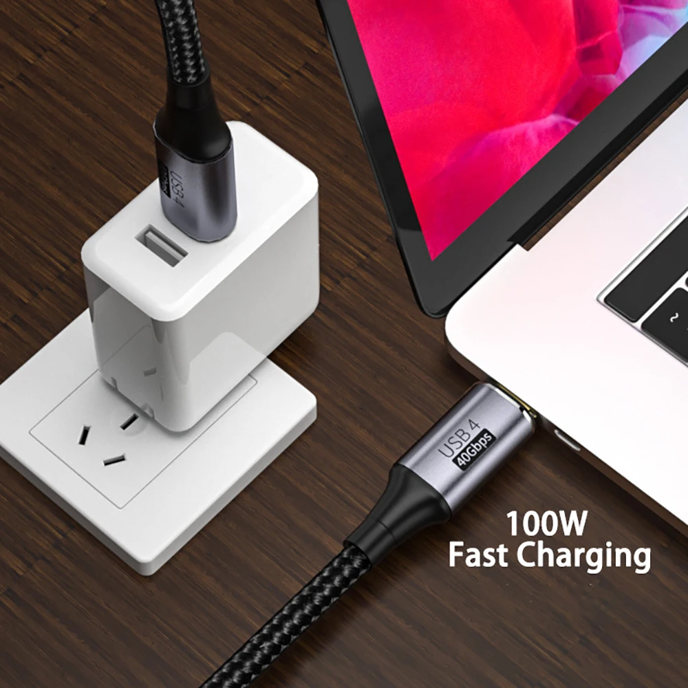 Cable UXG USB4 con monitor