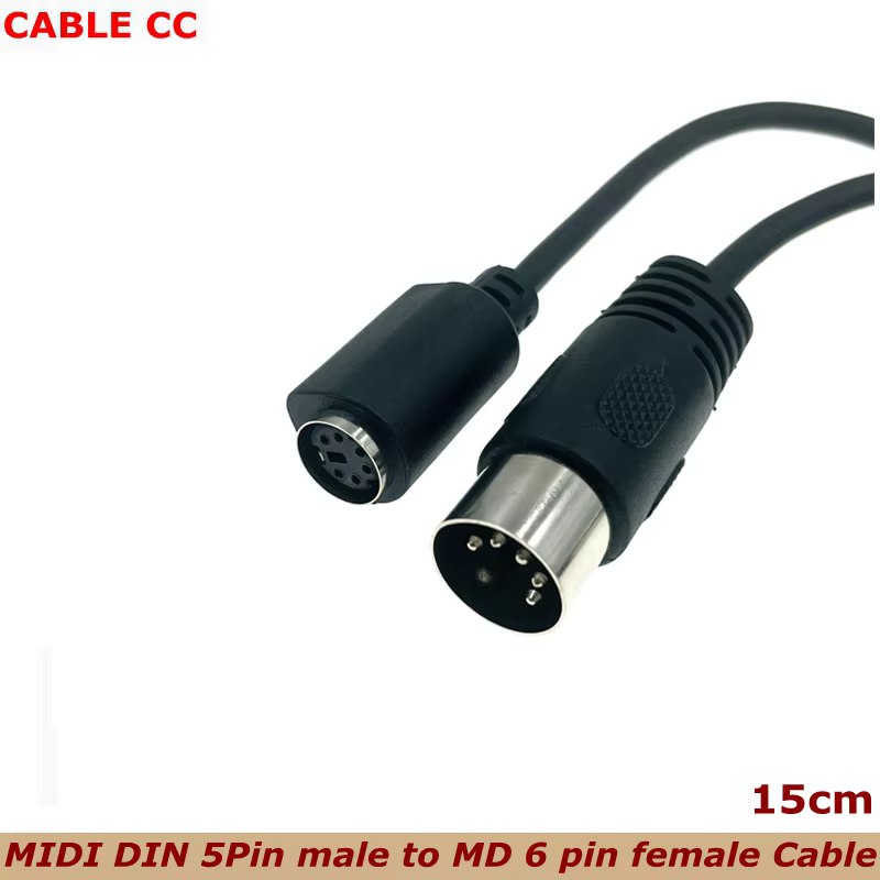 Cable PS/2 a DIN frontal