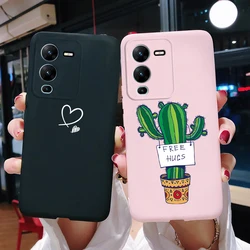 Funda Silicona Vivo V25 Pro – Diseño Gatos Antigolpes