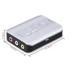 Convertidor HDMI a AV con TOSLINK y RCA para PS5 PS4 Xbox