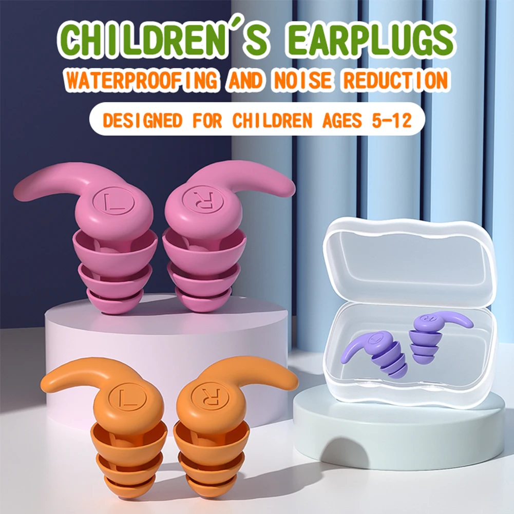 Tapones Auditivos Infantiles De Silicona - Protección Contra Ruido - imagen 3
