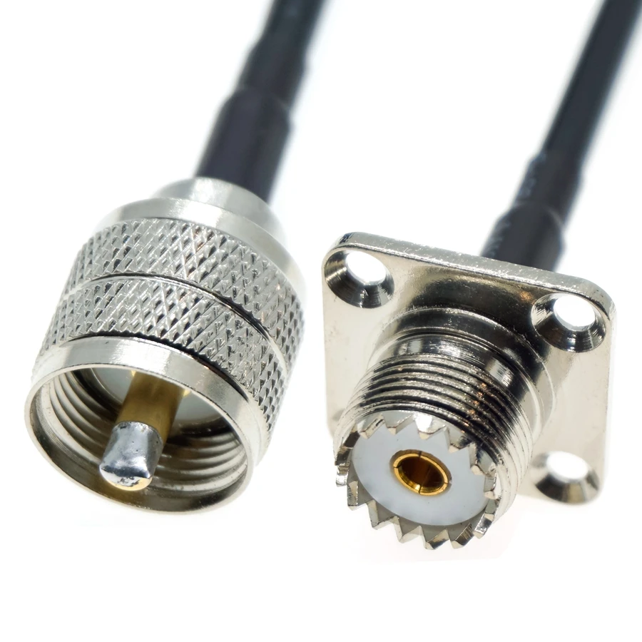 Sistema de conexión coaxial